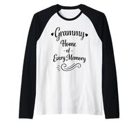 Grammy Home of Every Memory - Proud Loving Family Grandma Manche Raglan