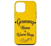 Grammy Home of Warm Hugs - Famille Grandma sympathique et fière Coque pour iPhone 12 Mini