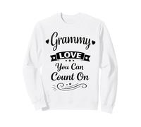 Grammy Love You Can Count - Une Grand-mère de Famille fière et aimante Sweatshirt
