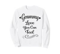 Grammy Love You Can Feel - Famille fière des Petits-Enfants et Grand-mère Sweatshirt