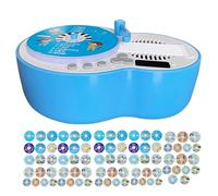 Gramophone pour enfants avec 84 cartes, lecteur de musique pour histoires phonographiques pour enfants, jouets pour enfants, tourne-disque pour machines d'éducation précoce pour filles de 3 à 6 ans