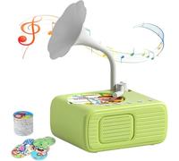 Gramophone pour enfants, nouveau Gramophone interactif musical et à histoires 2025, jouet musical interactif éducatif, lecteur de livres audio, pour garçons et filles