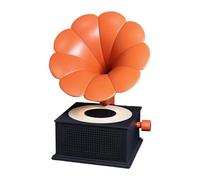 GRAMOPHONE SPEAKER - Haut-parleur Sans Fil Rétro - Haut-parleur De Style | Joueur De Musique Pour Haut-parleurs, Pour Le Salon De Décoration De La Maison | 3 Modes De Lumière Audio