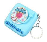 Gramophone , Tiny Retro Piano Game Pendant, ABS Portable Playable Piano with Sound, Fun Handheld Game for Kids and Adults, Perfect for and Collectors, 5.4x5.4x2.5 cm
