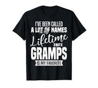 Gramps is My Favorite Name Grandpa Father's Day Citation T-Shirt