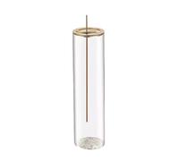 GRAMSTORMAX Porte-encens pour bâtons avec récupérateur de cendres en verre amovible, pour la méditation et la salle de yoga