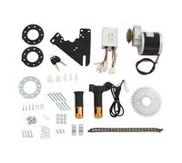 GramStudio Kit de conversion de moteur de vélo, 350 W, vitesse réglable, pour vélo électrique, avec contrôleur, paire de poignées, chaîne