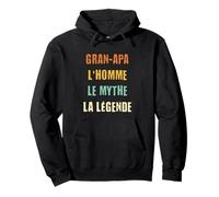 Gran-apa Guadeloupéen en Créole Cadeau Papy Guadeloupe Homme Sweat à Capuche