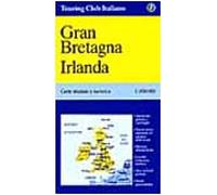 Gran Bretagna. Carta Turistica D'eu