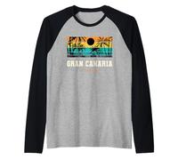 Gran Canaria Espagne Beach Sunset Design Manche Raglan
