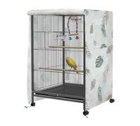 Gran cubierta de jaula de pájaros, cubierta de pájaros para la jaula,Protector de jaula de pájaros al aire libre a prueba de polvo | Accesorios para mascotas lavables, suministros protectores para el