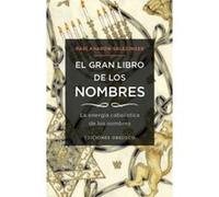 Gran Libro De Los Nombres, El - [Livre en VO] Shlezinger, Aharon (Auteur)