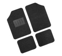 GRAN PREE Tapis Moquette Universel pour Voiture Set 4 Pièces Avec Invendu Anti