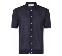 Gran Sasso - Camicia Maglia MM Operata Cotone - Homme - Pulls - Bleu - Taille: 2XL