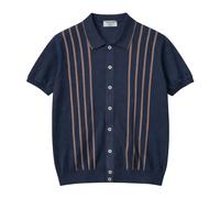Gran Sasso - Camicia Rayas - Homme - Chemises - Bleu - Taille: 2XL