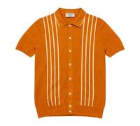 Gran Sasso - Camicia Rayas - Homme - Chemises - Orange - Taille: L