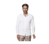 Gran Sasso - Chemise Blanche en Jersey Manches Longues - Homme - Chemises - Blanc - Taille: XL
