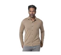 Gran Sasso - Chemise classique à manches longues en camel - Homme - Chemises - Brun - Taille: L