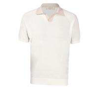 Gran Sasso - Ecru Polo - Homme - Tops - Beige - Taille: S