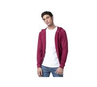 Gran Sasso - Gilet framboise à capuche - Homme - Sweatshirts et sweats à capuche - Violet - Taille: M