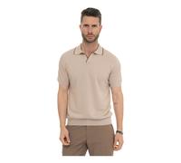 Gran Sasso - Polo à Manches Courtes - Homme - Tops - Beige - Taille: M