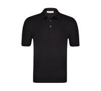 Gran Sasso - Polo en maille Fresh Cotton - Homme - Tops - Noir - Taille: M