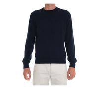Gran Sasso - Pull Slim Fit en Cachemire à Col Rond - Homme - Pulls - Bleu - Taille: 5XL