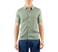 Gran Sasso - Short Sleeve Shirt - Homme - Chemises - Vert - Taille: 2XL
