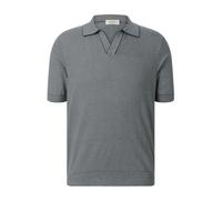 Gran Sasso - Striped Polo - Homme - Tops - Noir - Taille: 3XL