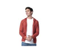 Gran Sasso - Zip - Homme - Sweatshirts et sweats à capuche - Rouge - Taille: L