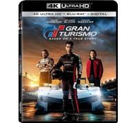 Gran Turismo [Ultra Hd] With Blu-Ray, 4k Mastering, Digital Copy