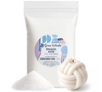 Gran Velada - Acide stéarique végétal pour bougies 5 kg | Additif durcisseur pour bougies naturelles et véganes | Acide stéarique ou stéarine pour bougies | Combustion uniforme et démoulage facile