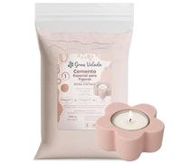 Gran Velada - Ciment pour figurines rose vintage 1 kg | Béton de couleur bicomposant | durcissement rapide | Idéal pour travaux manuels et moules décoratifs