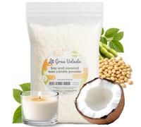 Gran Velada Cire de soja et noix de coco pour bougies en verre 5 kg | Haute charge d'arôme jusqu'à 8 % essence | Point de fusion bas 45-47 °C | Cire végétalienne en poudre pour bougies aromatiques et