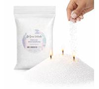 Gran Velada - Cire en microbilles 5 kg | Alternative végétale à la paraffine en poudre | Pour bougies décoratives avec couches de couleurs et effet neige