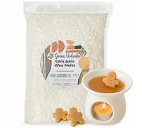 Gran Velada Cire pour Wax Melts 250 g | Cire végétale pour figurines aromatiques faites maison, haute fixation du parfum, facile à démouler, idéale pour les moules de petite et moyenne taille
