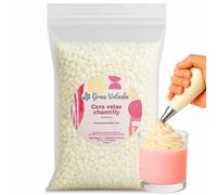 Gran Velada - Cire végétale de soja pour bougies décoratives, texture crème montée, idéale pour cupcakes, décorations et garnitures 5 kg