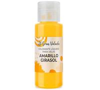 GRAN VELADA Colorant liquide bougies jaune tournesol | Concentré et rentable | Pour paraffine fondue | Joie et vitalité | Facile à utiliser | Several formats | 30 ml