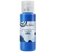 Gran Velada - Colorant liquide pour bougies indigo bleu 30 ml | Facile à utiliser | Pigment de qualité | Idéal pour les bougies artisanales