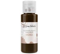 Gran Velada - Colorant liquide pour bougies Moka 30 ml | Dans les tons marron chocolat | Motifs polyvalents | Facile à utiliser | Idéal pour les bougies artisanales