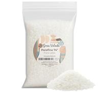 Gran Velada Paraffine microcristalline 74º 1 kg | paraffine en perles à haut point de fusion | Idéal pour des bougies décoratives dans des moules avec détails fins et durables