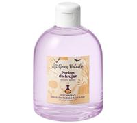 Gran Velada - Recharge désodorisant Potion de sorcières 500 ml | Parfum mystique floral/boisé | Pour mikado, spray, électrique ou voiture | Violet brillant