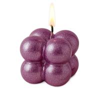 GRAN VELADA Vernis violet pailleté pour bougies | change l'apparence de vos bougies avec des paillettes brillantes | Application facile et séchage rapide | Idéal pour immersion | N'affecte pas la