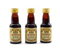 Granada 3x25 ml - sans alcool | Essence de Vodka | Arôme pour gâteau