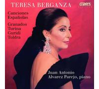 Granados, Turina, Guridi, Toldra : Mélodies Espagnoles pour Voix et Piano. Berganza.