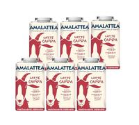 Granarolo, Lait de chèvre Amalattea, 6 sachets de 500 ml de Lait partiellement écrémé UHT, 100% Made in Italy, Idéal pour les femmes et les enfants, goût doux, riche en calcium