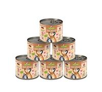 GranataPet DeliCatessen avec dinde et faisan, nourriture humide pour chats, boîtes de chat savoureuses sans céréales et sucres ajoutés, nourriture humide pour chat, 6 x 200 g