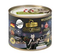 GranataPet Delicatessen Edition Lot de 6 boîtes de 200 g de Nourriture Humide pour Chats et Chats Motif cœurs de Poulet sans céréales et sans Sucre