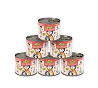 GranataPet Delicatessen Nourriture Humide pour Chats à la Dinde et aux Crevettes - Sans Céréales et Sans Sucre - 6 x 200 g