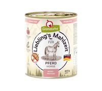 GranataPet Liebling's Mahlzeit Pferd Pur Lot de 6 boîtes de 800 g de Nourriture Humide pour Chien sans céréales ni Sucre ajoutés à Haute teneur en Viande et huiles de qualité supérieure